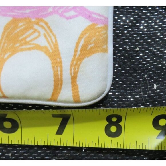 SOLD Coach Y2K Poppy Hampton Signature C Scribble Logo Jaquard Canvas Wristlet - Picture 7 of 8